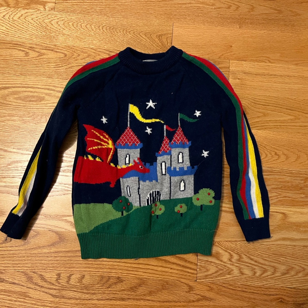 Mini Boden Sweater, 7-8ths, fits like a 6-7yrs